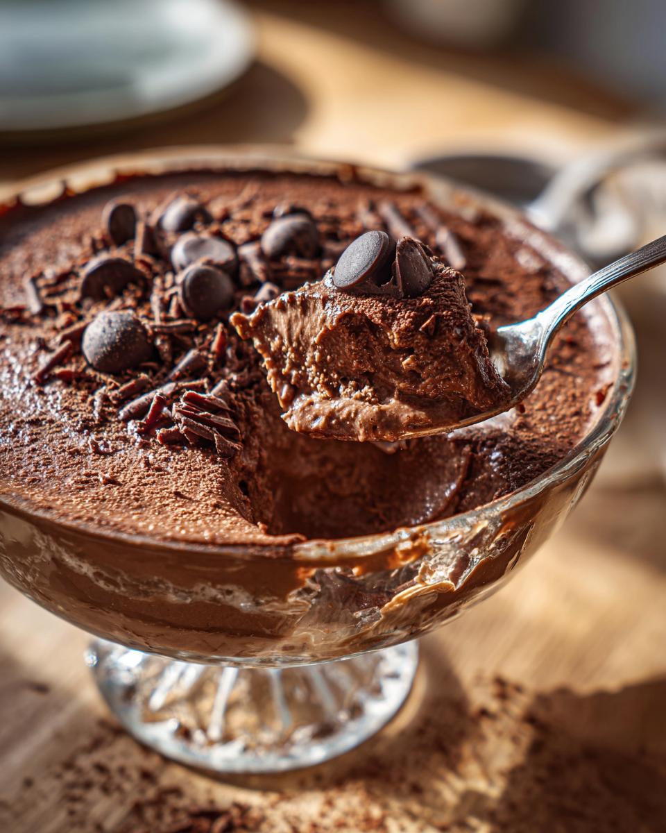 Gruselige Schokoladenmousse - detail 1