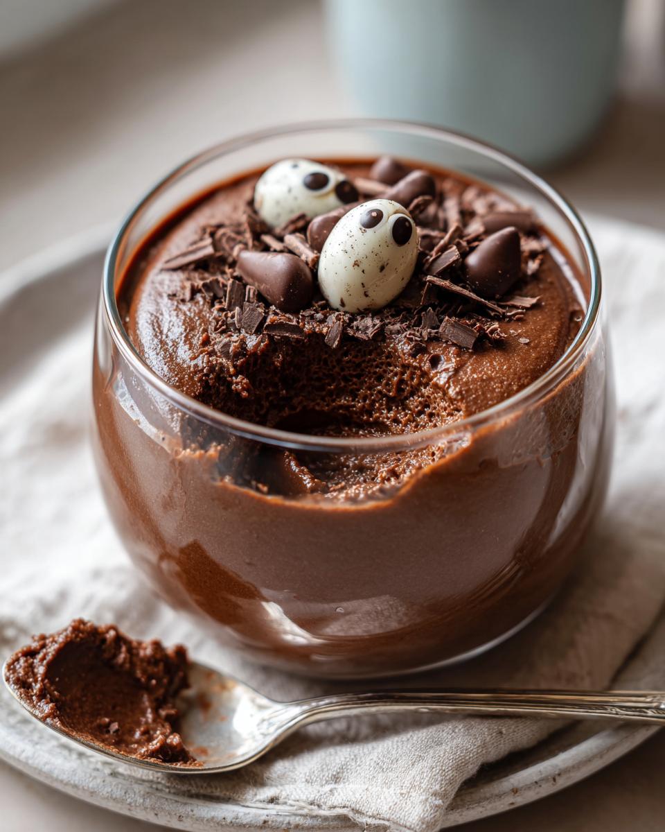 Gruselige Schokoladenmousse - detail 3