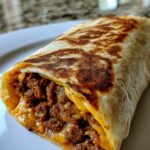 Hackfleisch Käse Wrap Rezept