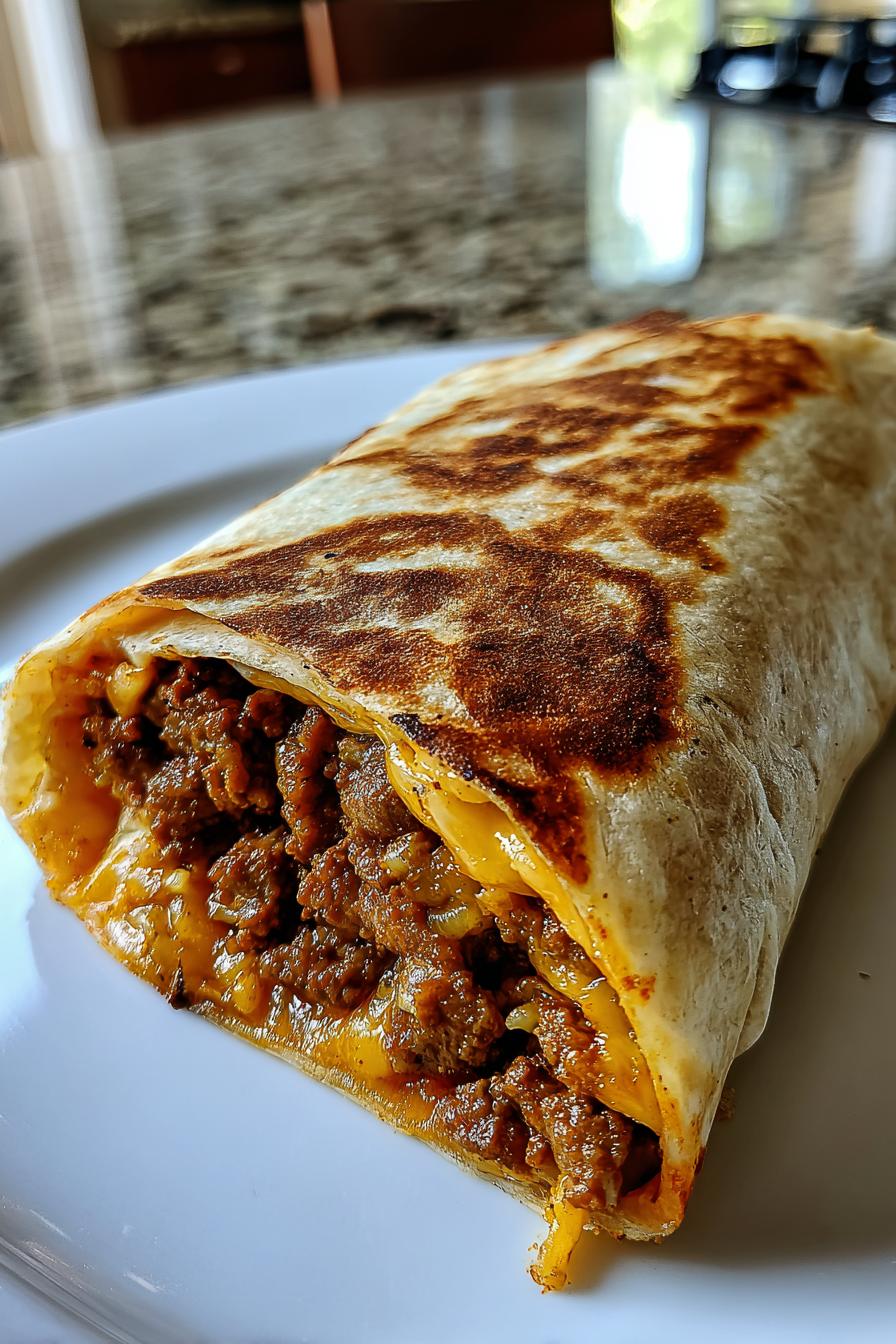 Hackfleisch Käse Wrap: Richtig Lecker & Schnell