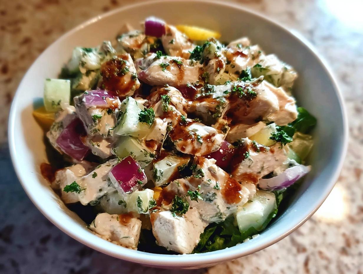 Unglaublich Lecker: Hähnchensalat Rezept in 10 Min