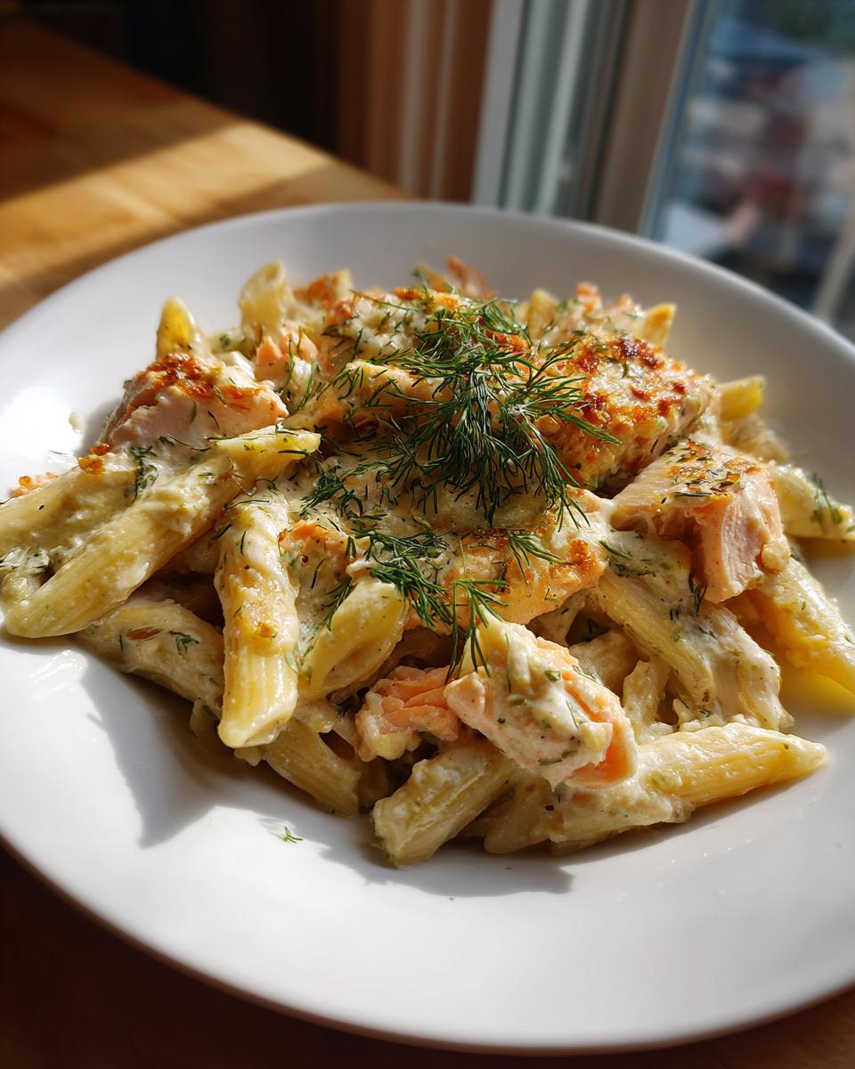 Lachs-Pasta aus dem Ofen - detail 2