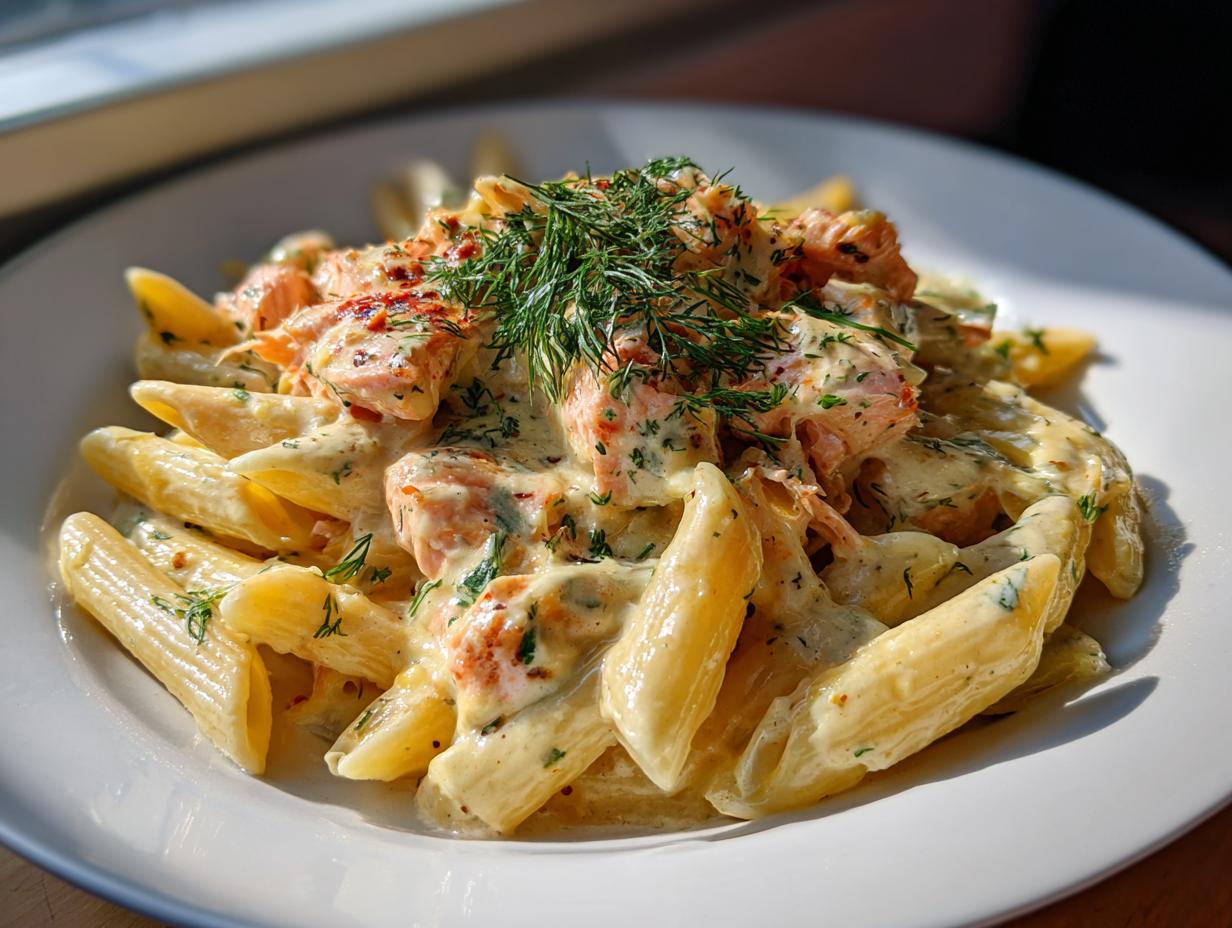 Geliebte Lachs-Pasta aus dem Ofen in 30 Minuten