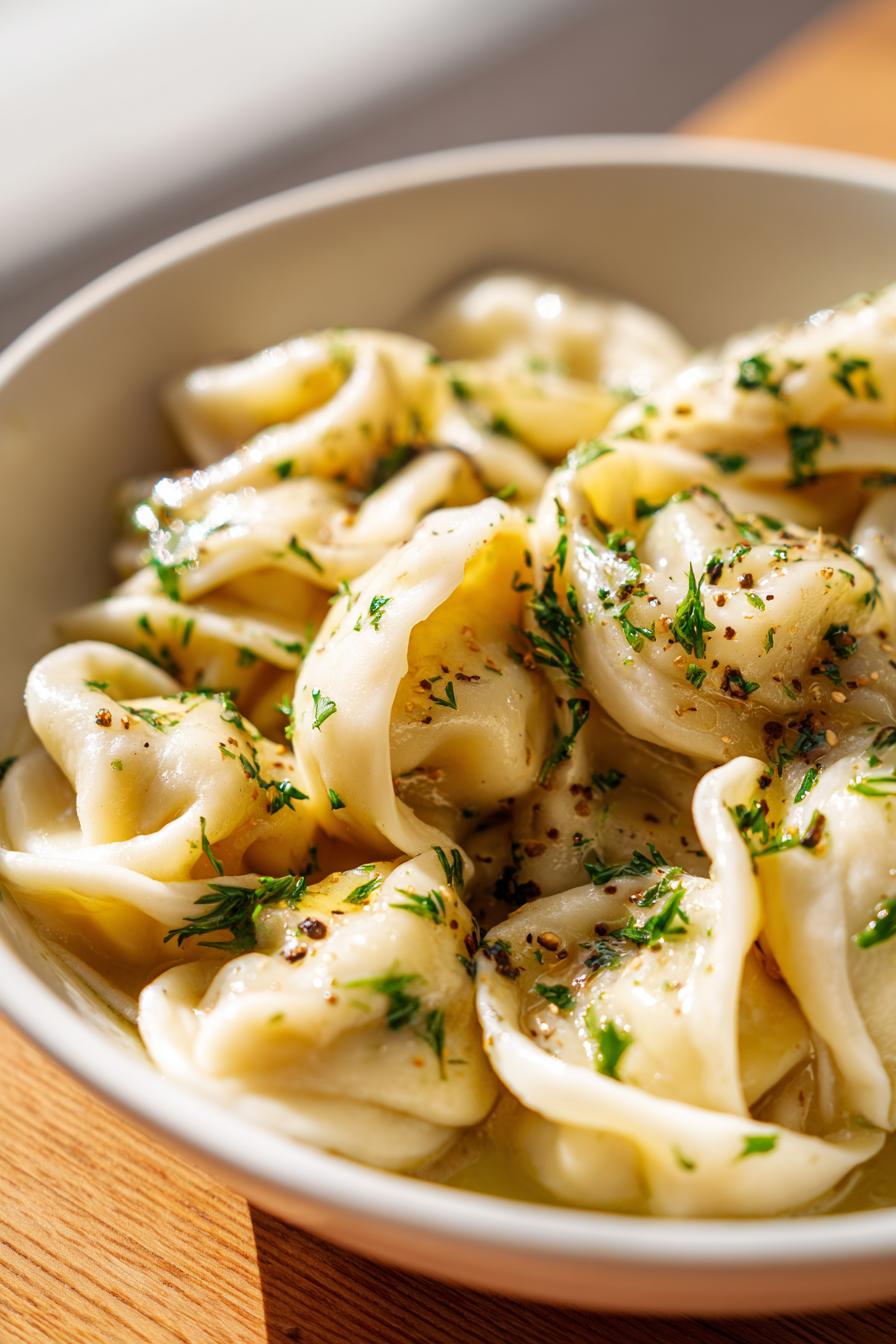 Vegane Manti: 1 geniales und schnelles Rezept