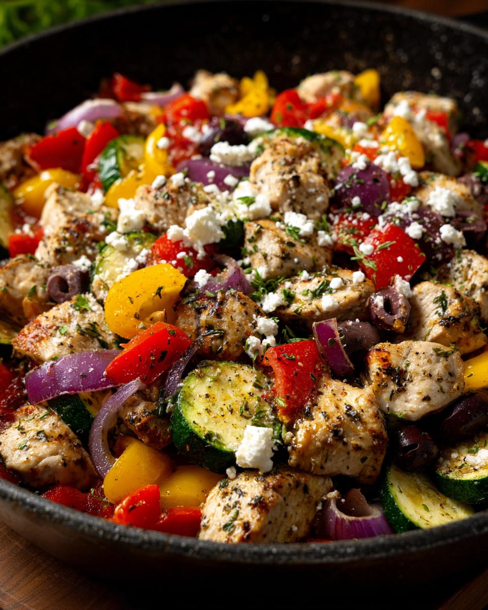 Mediterrane Hähnchen-Pfanne - detail 2