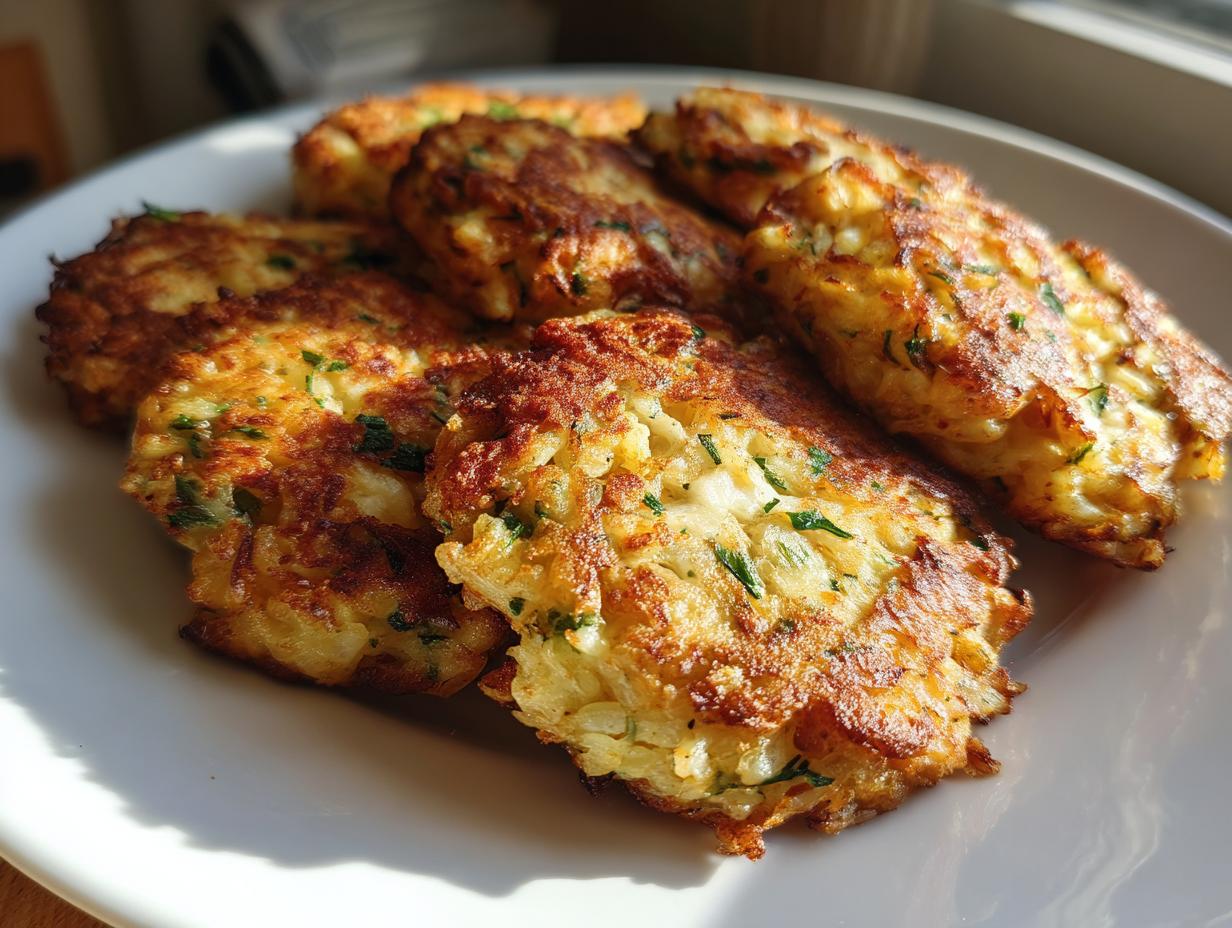 Unglaublich Lecker: Reis-Frikadellen aus der Airfryer in 20 Min