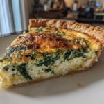 Spinat Quiche Parmesan Ricotta