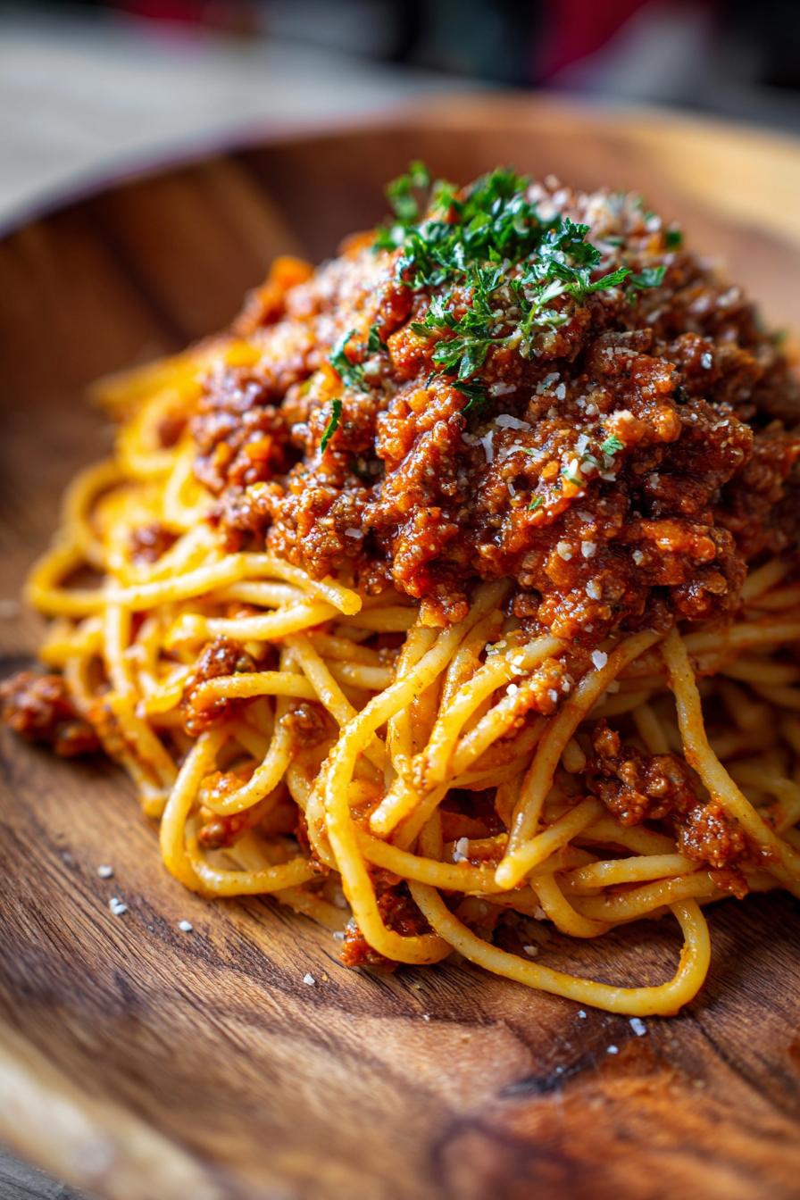 Veganes Spaghetti Bolognese Rezept: Sensationell Gut!