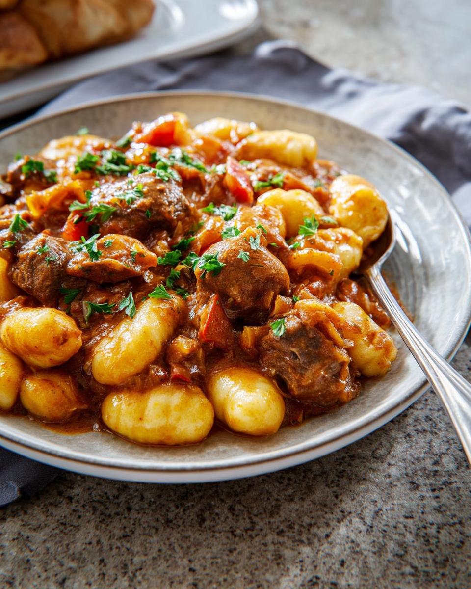 Wärmendes Gnocchi Gulasch - detail 1