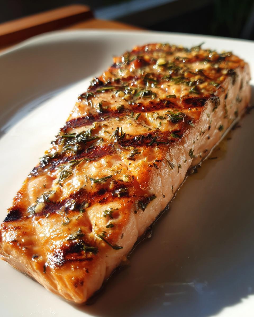 Zesty Zitronen-Kräuter gegrillter Lachs - detail 1