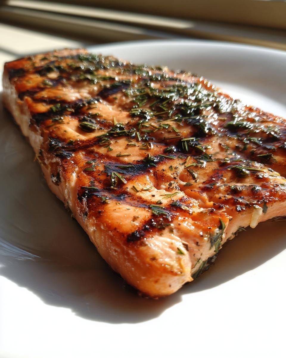 Zesty Zitronen-Kräuter gegrillter Lachs - detail 2