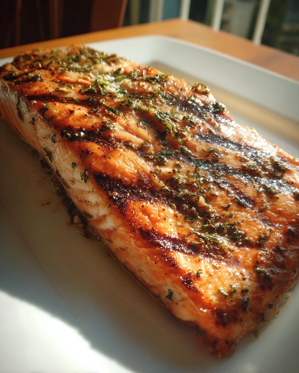 Zesty Zitronen-Kräuter gegrillter Lachs - detail 3