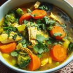 Entzündungshemmende Kurkuma-Hühnersuppe Rezept