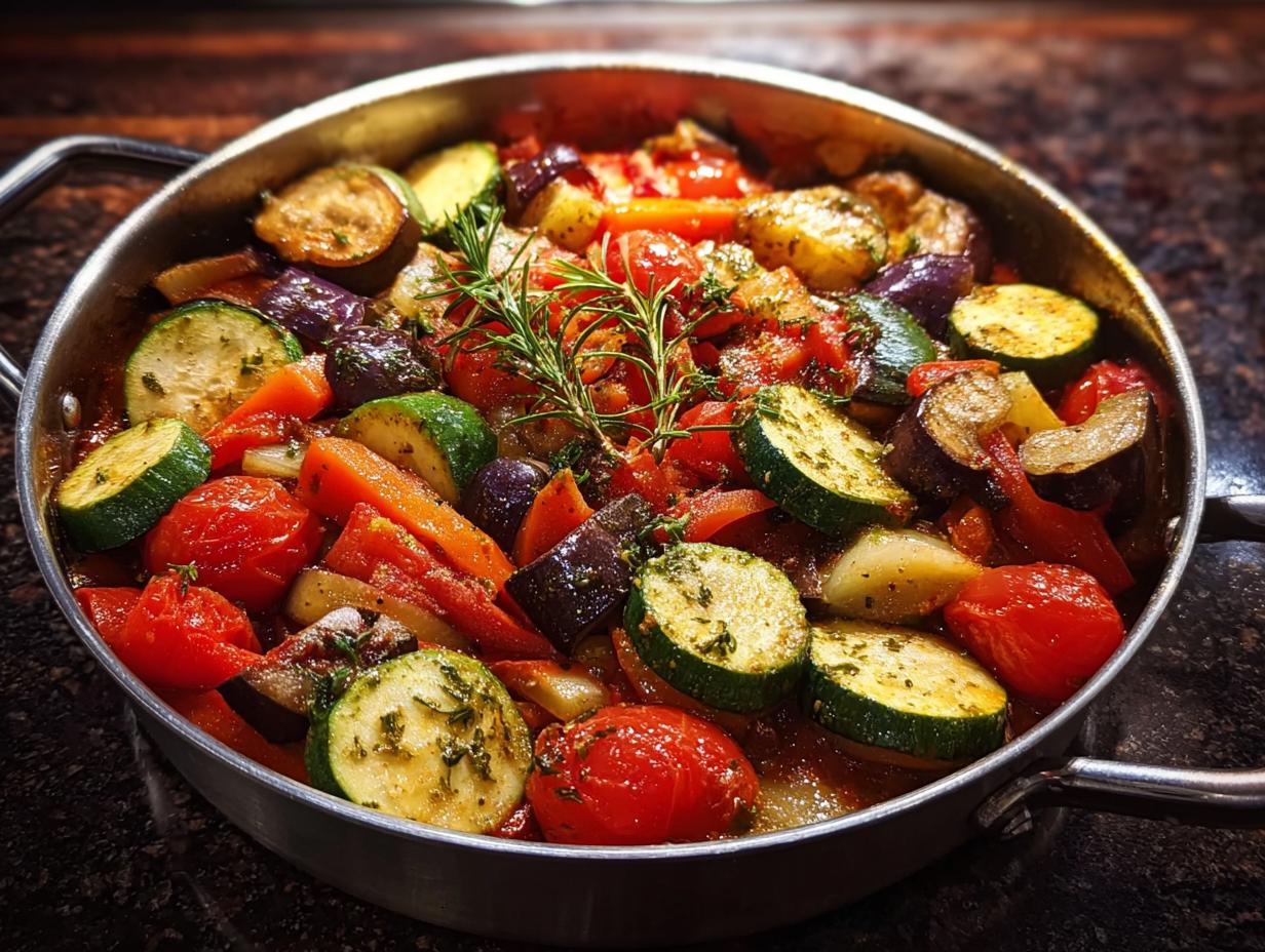 Mediterraner Gemüseeintopf: 30 Min. Glücklich Kochen