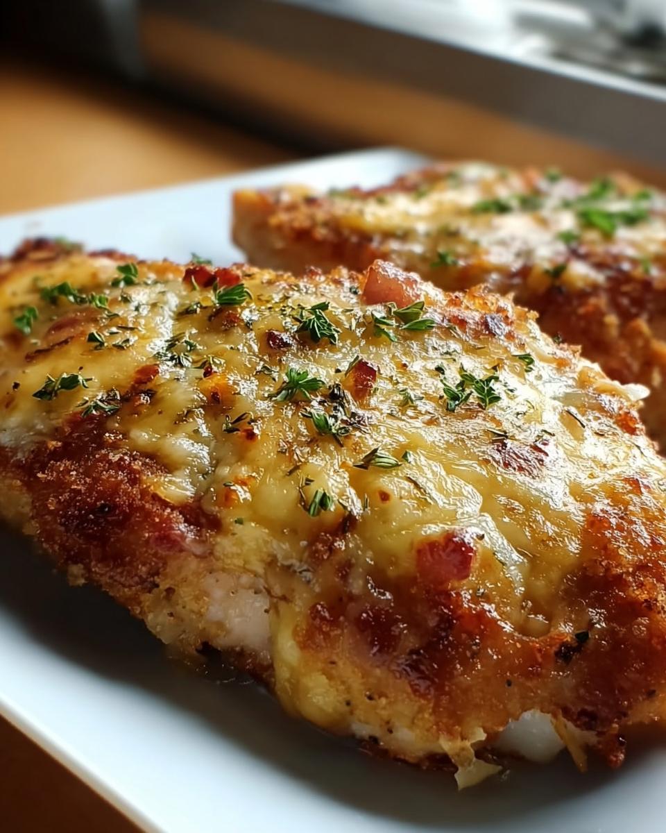 Überbackene Partyschnitzel mit Käse - detail 2